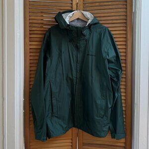 Green Patagonia Rain Jacket